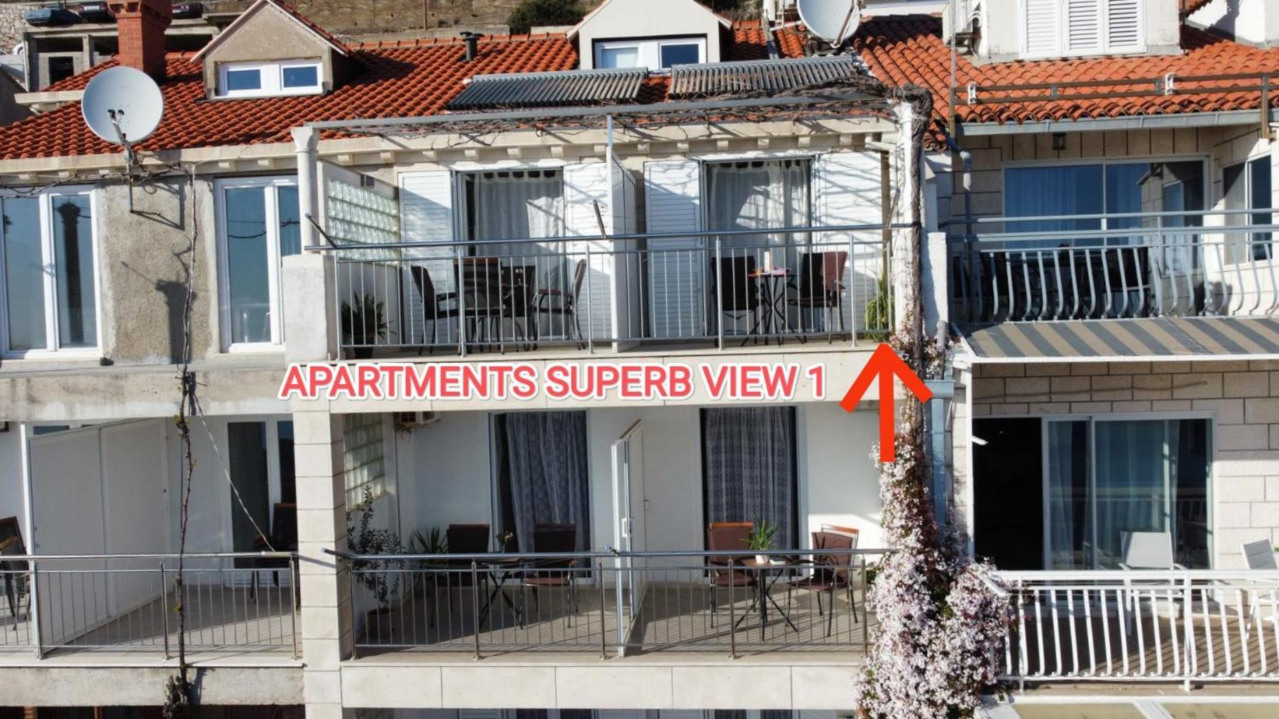 Apartments Superb View 1 Dubrovnik Exterior foto